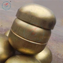 Koparklædd stálhaus